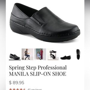 Spring Step Professional Slip on Shoe